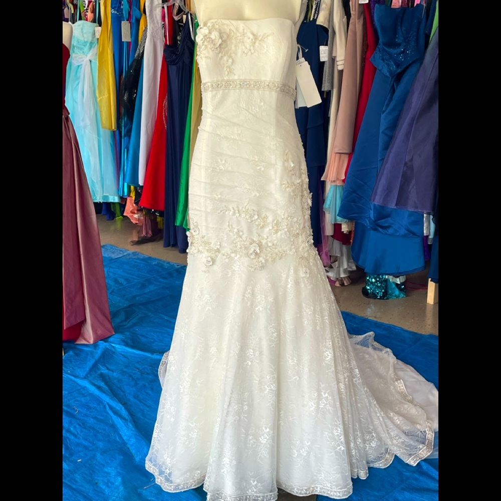Gorgeous wedding dress new in bag with tags